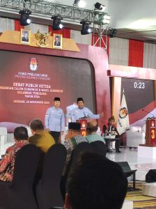 Di Debat Publik, ASR-Hugua Tegaskan Komitmen untuk Masyarakat Sultra