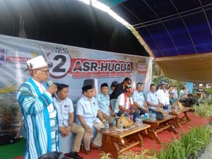 Kampanye Penutup ASR-Hugua di Bau Bau Dihiasi Doa Khidmat dari Parabela Surawolio