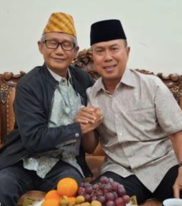 Pertemuan Hangat Andi Sumangerukka dan Lukman Abunawas, Wujudkan Sultra Bersatu